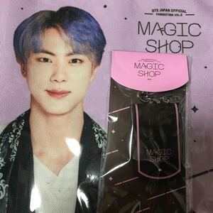 バンタン BTS bts 防弾少年団　MAGIC SHOP FANMEETING VOL.5 　 フラッグ　キーリング 2点セット　jin ジン　FC 公式　新品