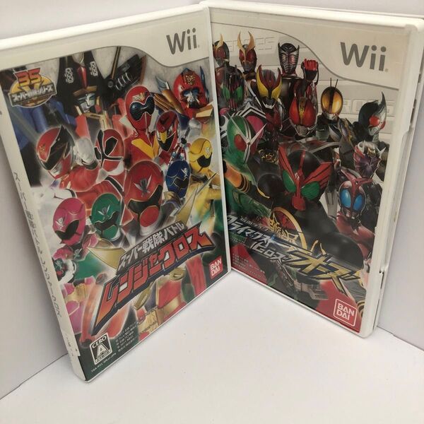 wii スーパー戦隊バトル レンジャークロス 仮面ライダー クライマックスヒーローズ オーズ