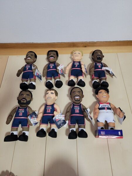 NBA USAバスケットボール+八村塁 ぬいぐるみ 8体セット