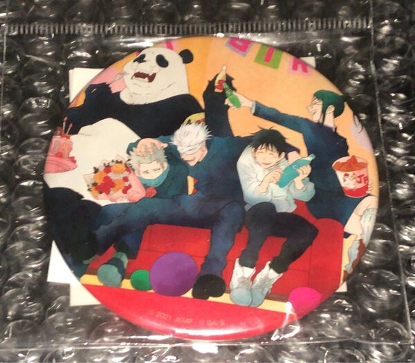 最安値★劇場版呪術廻戦0★MAPPA★BIRTHDAY2021★デカ缶バッジ★五条悟