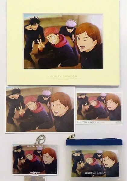 呪術廻戦★渋谷事変★BD★MAPPA online連動購入特典★5大特典セット★アクスタなど★虎杖悠仁&伏黒恵&釘崎野薔薇&五条悟