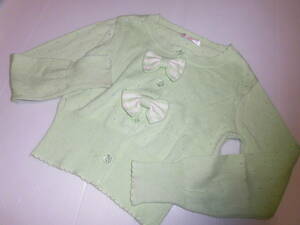 130!emi Lee Temple Lulu! ribbon attaching cardigan *