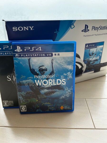 PSVR +VR対応ソフト2本のセット