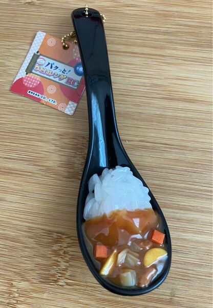 パクッと!ひと口れんげ BC 食品サンプル カレーライス