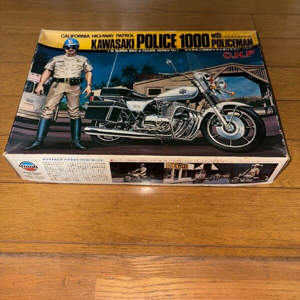 UNION 1/15 KAWASAKI POLICE 1000 プラモデル