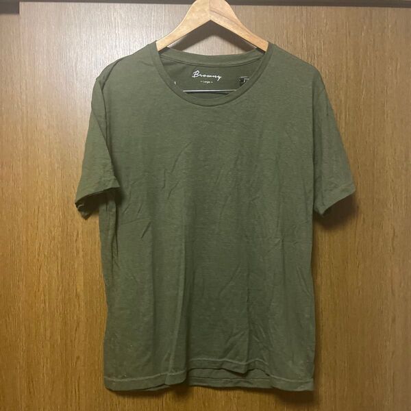 ブラウニー Tシャツ カーキ Lサイズ
