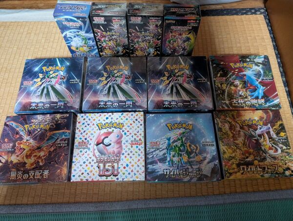 未開封BOX12個セット ポケモンカード シュリンク付