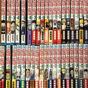 HUNTER×HUNTER ハンターハンター 冨樫義博 全巻初版帯付き