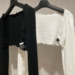 美品 2点セット まとめ売り セット カーディガン フリル 長袖 ニット