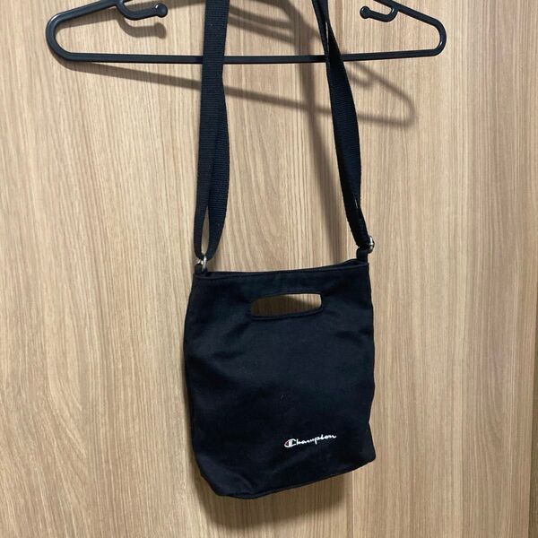 Champion チャンピオン キャンバス2wayミニショルダーバッグ black
