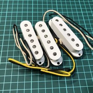 Eric Custom Hand Wired P90 White シングルPU セット 高さ21mm ハンドワイヤード #ECUSTOM-HWP90SET-WH