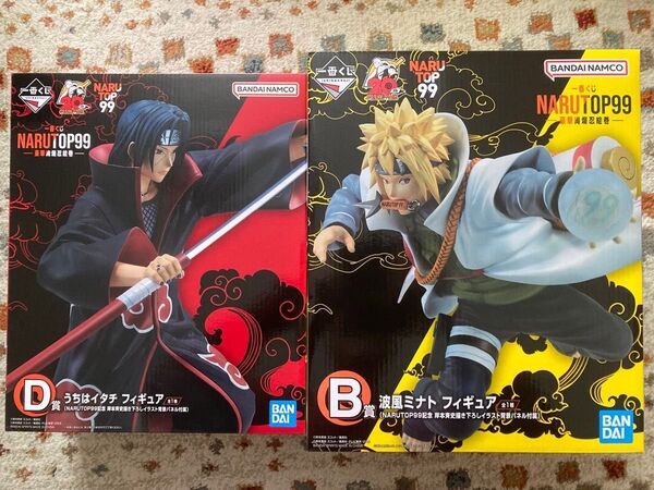 一番くじ narutop99 豪華絢爛忍絵巻 イタチ ミナトフィギュア