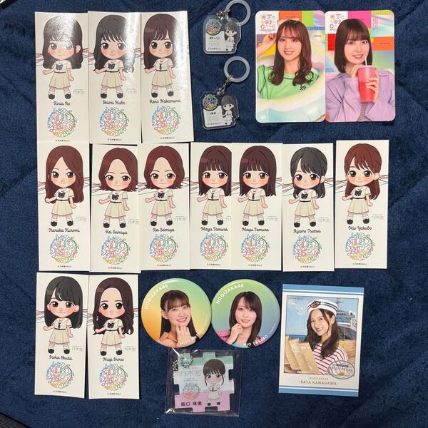 乃木坂46 縁日 くじ 千社札ステッカー アンブレラマーカー