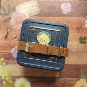 コジコジ 青山デカーボ クッキー缶 ベージュ