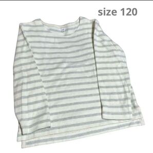 無印良品 ボーダーカットソー 長袖