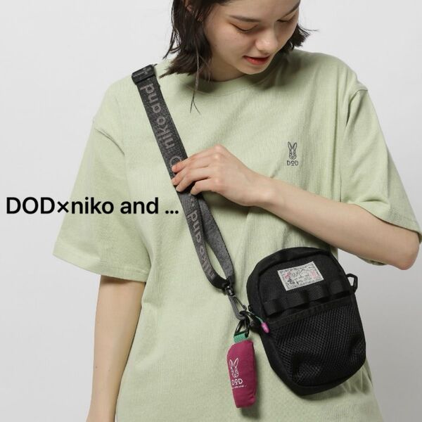 DOD×niko and … ショルダーバッグ 黒