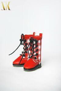 sk-26-03( red )momoko, Blythe, Jenny,.. Chan,OBITSU,MISAKI for boots 