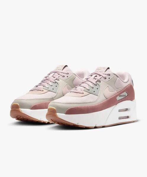 箱付き新品ナイキ エア マックス 90 LV8 / Nike Air Max 90 LV8 厚底スニーカー 24cm
