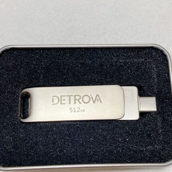 DETROVA USBメモリ 512GB Type-C対応 未使用