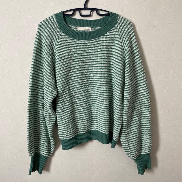 SHOO・LA・RUE ボーダー ニット