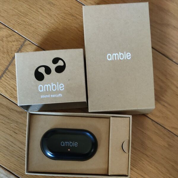 ジャンク ambie アンビー AM-TW01 ブラック イヤホン ワイヤレスイヤホン イヤフォン サウンドイヤーカフ