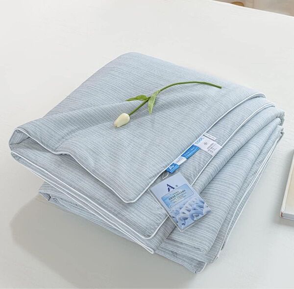 【未使用】肌掛け布団 夏用 シングル 洗える 夏布団 A級 両面用 抗菌 防臭 冷房対策 一年使える 軽量