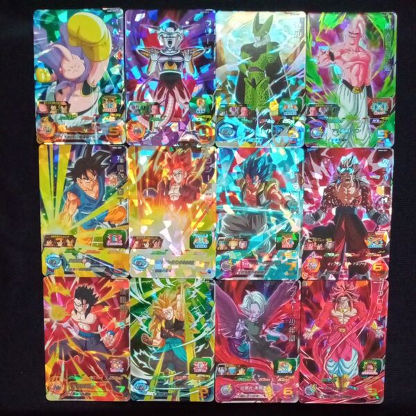 スーパードラゴンボールヒーローズ mm6弾 SR スーパーレア 12種類コンプリートセット