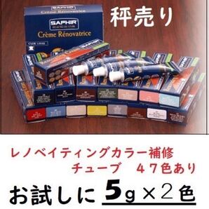 レノベイテイングカラー 小分け販売 5g×2色 色の確認などに※取引画面のコメントにご希望の色を記入してください