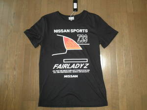 日産 NISSAN フェアレディＺ FAIRLADY Z Z33 黒色 Tシャツ 日産自動車株式会社オリジナルTシャツ 男性Ｍ 新品 即決