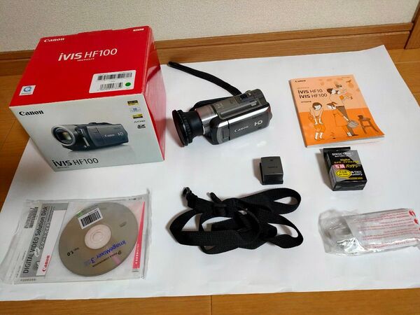 HD ビデオカメラ iVIS HF 100