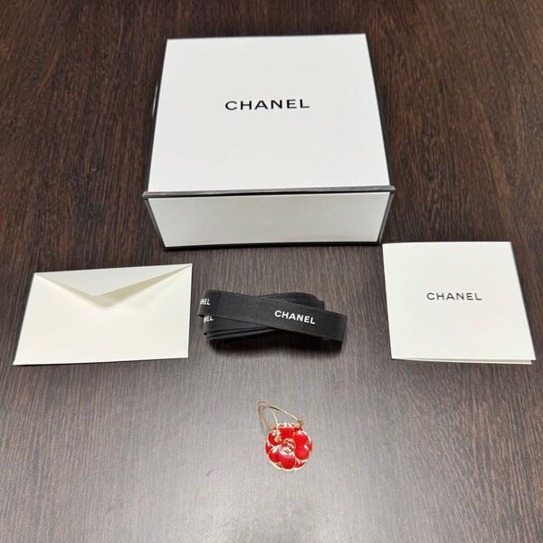 【チャーム リボン メッセージカード付】CHANEL シャネル ギフトボックス