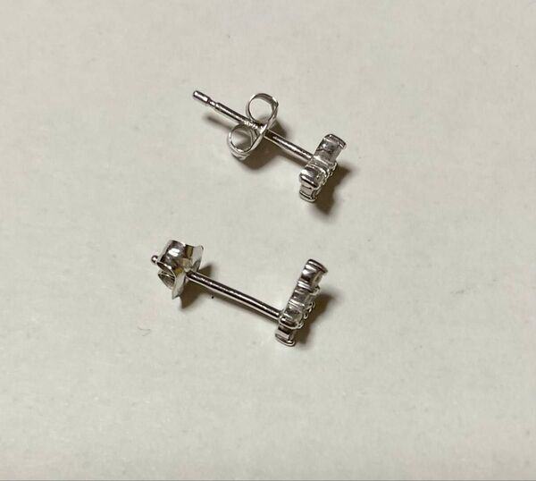 ピアス 18kホワイトゴールド 買取店査定品 中古品