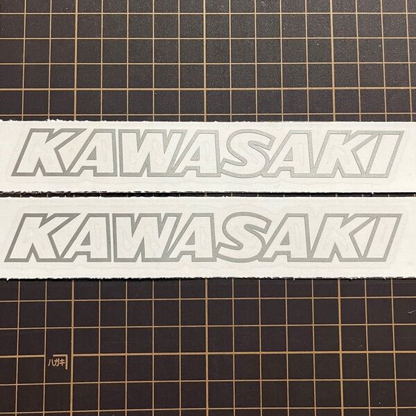 Kawasaki カワサキ カッティングステッカー 2枚セット