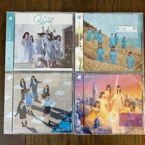日向坂46 通常盤 シングル4枚 影山優佳 生写真1枚
