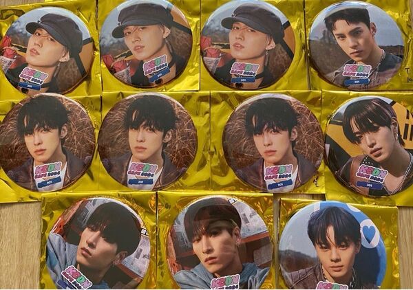 kcon カフェ 缶バッジ JO1 11点セット