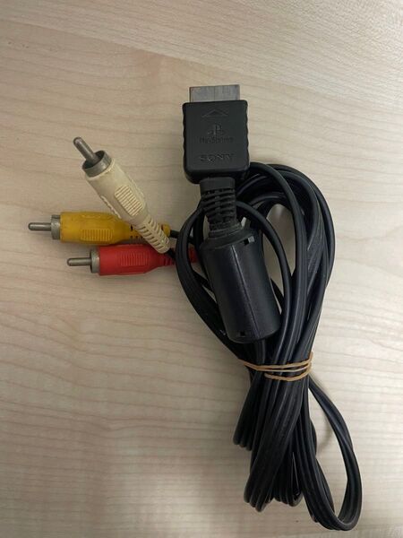 SONY PS1/PS2/PS3用純正AVケーブル 映像ケーブル