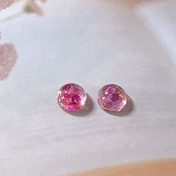 ハンドメイド*Blossom Flame〜ピアスorノンホールピアス 小