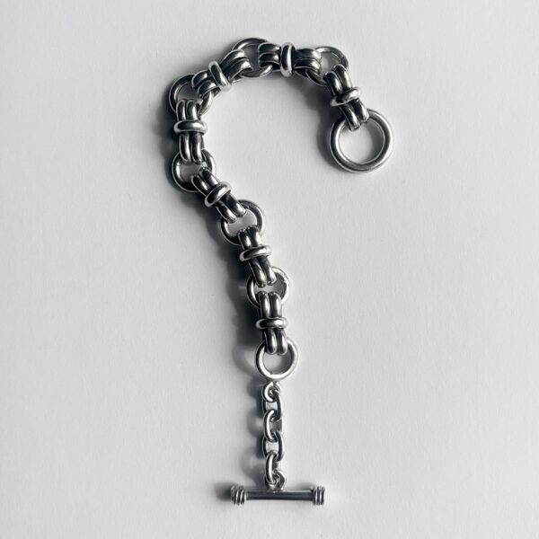 Mexican Vintage Super Link Bracelet シルバー925 メキシカンジュエリー TAXCO メキシコ
