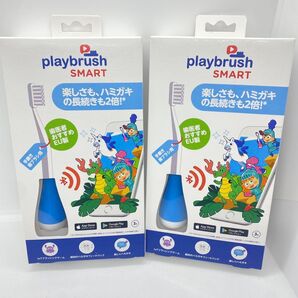 iOS Android 対応 Playbrush ヨーロッパで開発されたゲームができる子供用歯ブラシ p ブラッシングゲーム