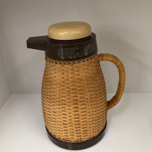 【昭和レトロ】 TIGER 籐ポット PHS-0750 0.76L