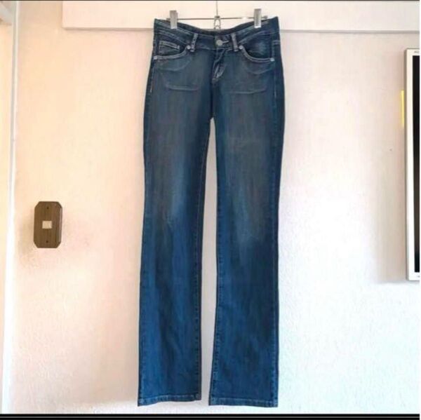 ZARA TRFストレッチ デニムパンツ 高身長