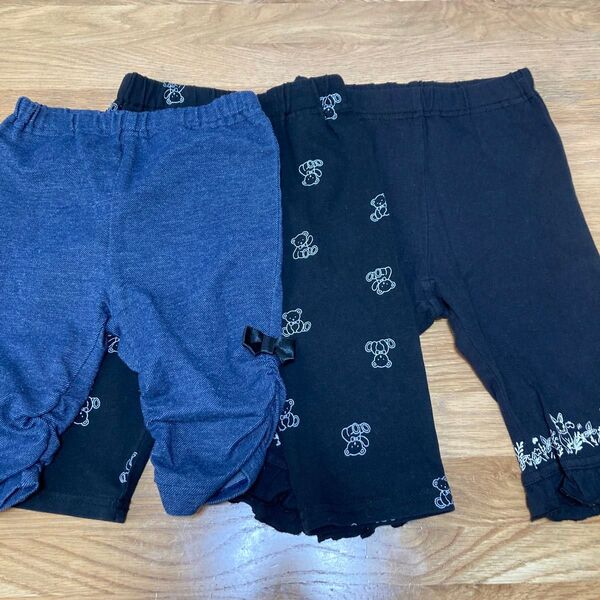 100サイズ ハーフパンツ 3枚セット ショートパンツ 短パン