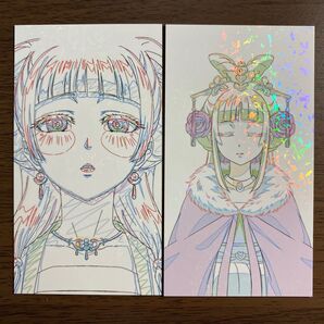 薬屋のひとりごと展 ランダムチケット風カード 猫猫 2点セット