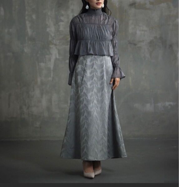 DRESS PLUS ドレス セットアップ キャミソールワンピース M 結婚式