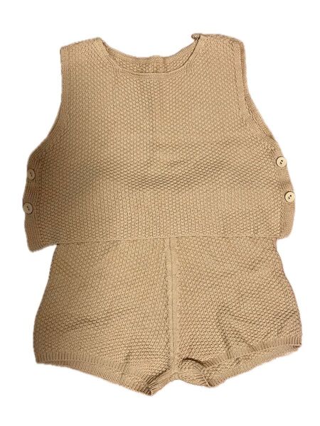 韓国子供服 韓国子ども服 minirobe ミニロブ セットアップ 2サイズ イエロー