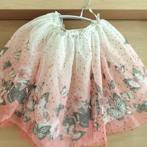 ダンス衣装 バタフライチュールスカート H&M 150サイズ