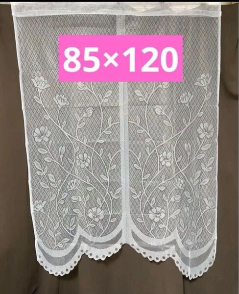 レース のれん 85cm×120cm L 1枚