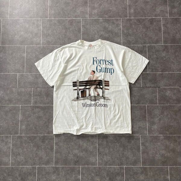 Forrest Gump フォレストガンプ 映画 S/S Tee T シャツ ホワイト 白 XL
