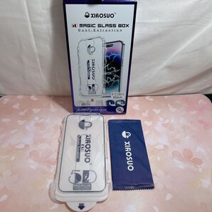 iPhone 14 13Pro 13 画面 ガラスフィルム 簡単取付