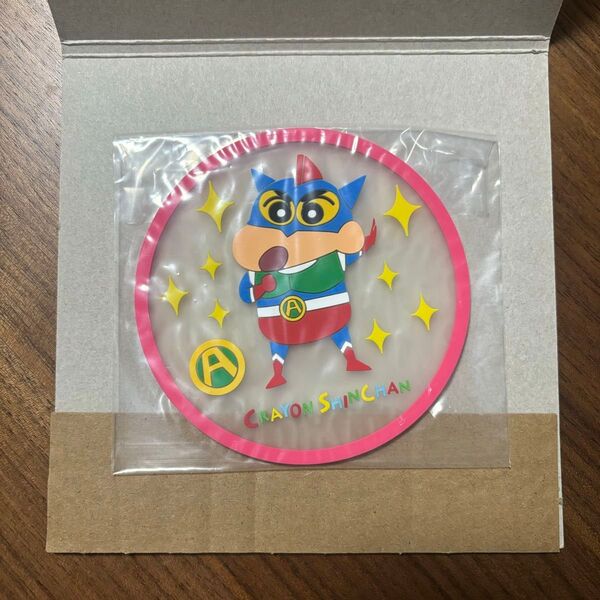 【クーポン利用で200円OFF】クレヨンしんちゃん クリアラバーコースター アクション仮面しんちゃん